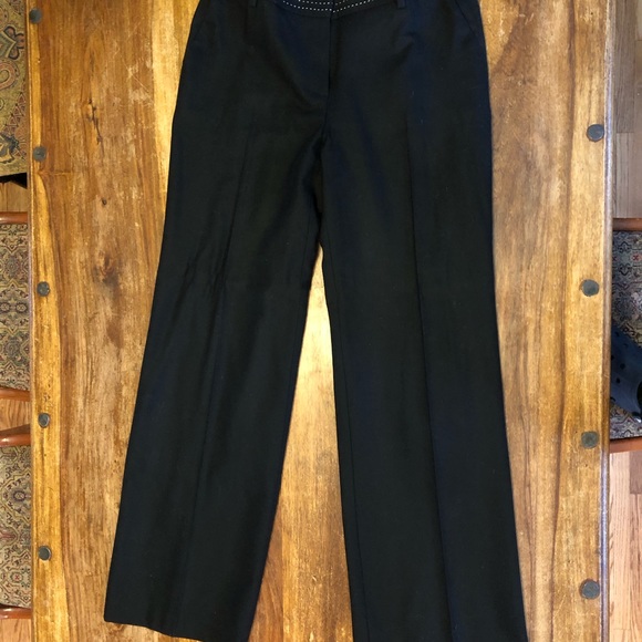 Boden wool wide leg trouser pant - Picture 6 of 8